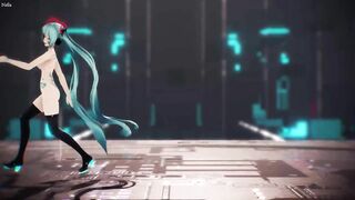 MMD - Tattoo Miku GimmeGimme Sex Dance [BY-Nella]