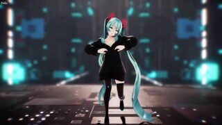 MMD - Tattoo Miku GimmeGimme Sex Dance [BY-Nella]