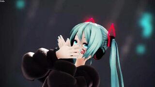 MMD - Tattoo Miku GimmeGimme Sex Dance [BY-Nella]