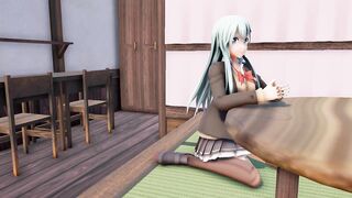 3d Hentai MMD - リゾートへ招待される鈴谷と熊野 (abubu Nownanka)
