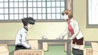 Cheating Boyfriend Gets Caught Fucking his Roomate - Hentai.xxx