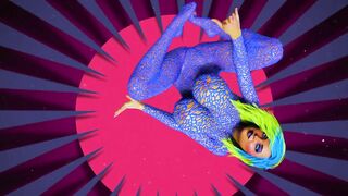 Hyperpop GlitchWhore - 3D Cosplay Hypnosis