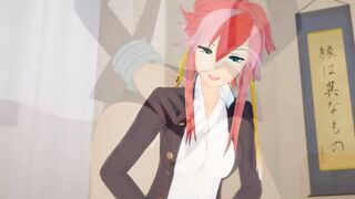 Marceline F. Mercury (BlazBlue) Double Masturbation
