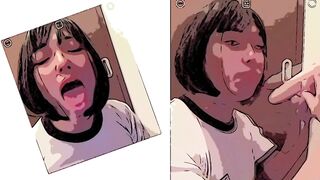 Animated Voice Japanese Hentai Shemale Crossdresser Ladyboy Blow Job like an Animation