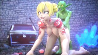 Hentai Girl with Imp - PMV