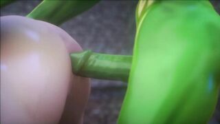 Hentai Girl with Imp - PMV