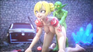 Hentai Girl with Imp - PMV
