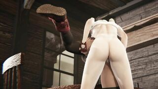 Harley Quinn Futa Fucks Tifa (japanese)