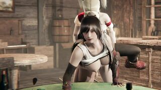 Harley Quinn Futa Fucks Tifa (japanese)