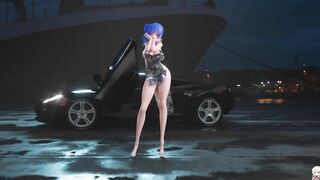 【R18-MMD-4K】Azur Lane 碧藍航線 Saint Louis 光辉-phone Number