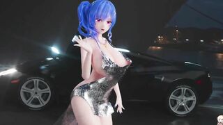【R18-MMD-4K】Azur Lane 碧藍航線 Saint Louis 光辉-phone Number