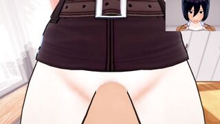 Attack on Titan Futa Mikasa Ackerman Taker POV