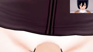 Attack on Titan Futa Mikasa Ackerman Taker POV