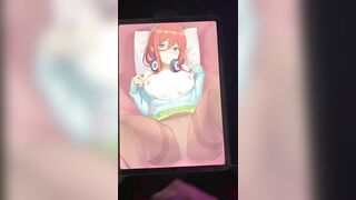 Miku Nakano Cum Tribute( 中野 三玖 トリビュート)
