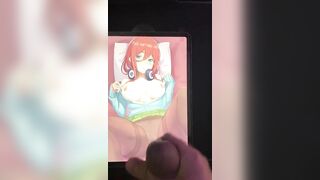 Miku Nakano Cum Tribute( 中野 三玖 トリビュート)
