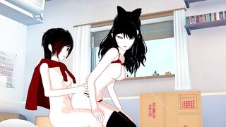 Rwby — Blake Belladonna Fucked by Futa Ruby