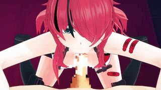 【にじさんじ/レイン・パターソン】パタ姐がただただフェラチオしてくれるだけ♡