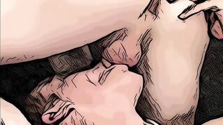 First Time Sex with a Guy in the Basement of the Club, too much to Drink, Filled his Ass Full of Cum