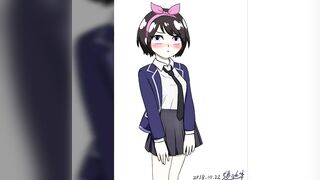 Cute Girl up Skirt (2018/10/29 Made)
