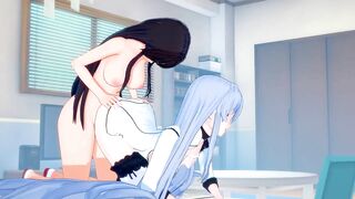 [akame Ga !]futa Akame x Es(3d Hentai)