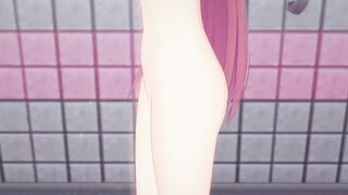 (3D Hentai) Peeping Tom - Chika Pinka - Teen Girl under Shower.
