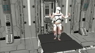Mandelorian Floating Striptease