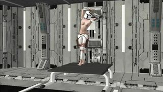 Mandelorian Floating Striptease