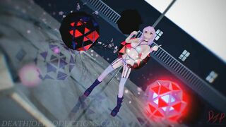 MMD SFW Pink Misaka - Hibikase 1103