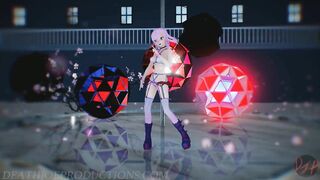MMD SFW Pink Misaka - Hibikase 1103