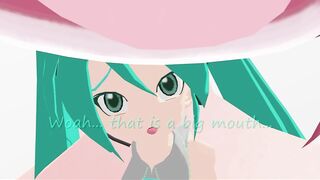 MMD Giantess Vore - Luka Awakens