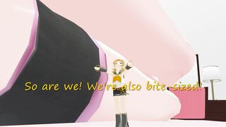 MMD Giantess Vore - Luka Awakens