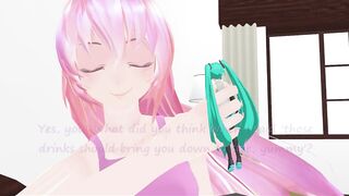 MMD Giantess Vore - Luka Awakens