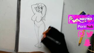 Jocelyn Baker Speed Drawing Fan Art