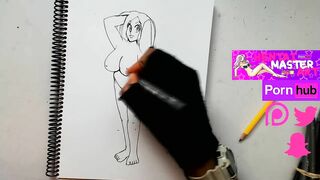 Jocelyn Baker Speed Drawing Fan Art