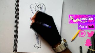 Jocelyn Baker Speed Drawing Fan Art