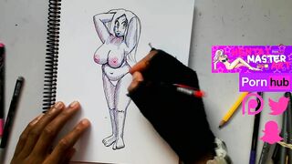 Jocelyn Baker Speed Drawing Fan Art