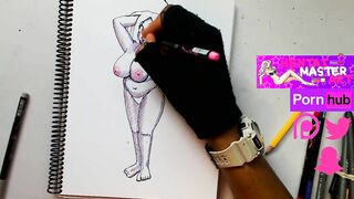 Jocelyn Baker Speed Drawing Fan Art