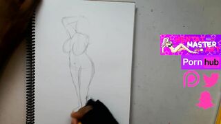 Jocelyn Baker Speed Drawing Fan Art