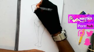 Jocelyn Baker Speed Drawing Fan Art