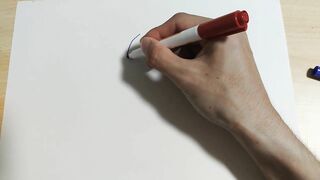 Draw an Illustration of a Dick. then Write a Word that Means Dick in Japanese.