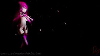 MMD R18 Nude Pink Yamakaze ( Girls ) 122