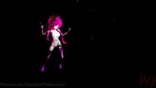 MMD R18 Nude Pink Yamakaze ( Girls ) 122