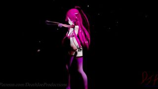 MMD R18 Nude Pink Yamakaze ( Girls ) 122