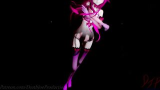 MMD R18 Nude Pink Yamakaze ( Girls ) 122