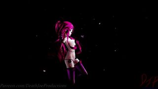 MMD R18 Nude Pink Yamakaze ( Girls ) 122