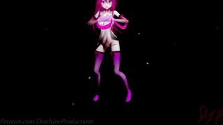 MMD R18 Nude Pink Yamakaze ( Girls ) 122