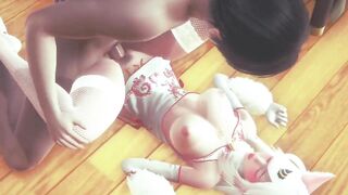 Beautiful Chinese Uniform Girl - 3D Realistic Hentai - (Uncensored)