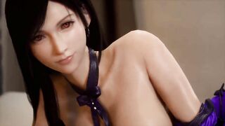 3D Hentai Compilation: Tifa Lockhart Blowjob Hard Fucked