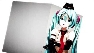 MMD Hatsune Miku PiNK CAT "Colita Hentai" by [Piconano-Femto]