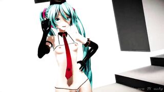 MMD Hatsune Miku PiNK CAT "Colita Hentai" by [Piconano-Femto]